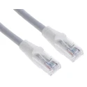 RS PRO Cat6 Ethernet Cable 10 m Grey RJ45 Male to RJ45 Male U/UTP PVC 557-105