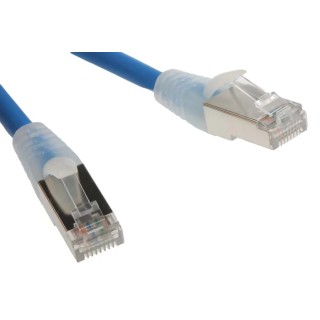 RS PRO Cat6 Ethernet Cable 5 m Blue RJ45 Male to RJ45 Male F/UTP Low Smoke Zero Halogen 557-317