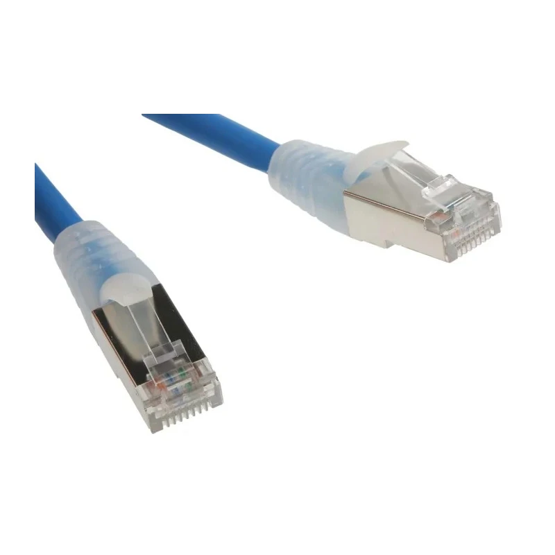 RS PRO Cat6 Ethernet Cable 5 m Blue RJ45 Male to RJ45 Male F/UTP Low Smoke Zero Halogen 557-317