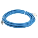 RS PRO Cat6 Ethernet Cable 5 m Blue RJ45 Male to RJ45 Male F/UTP Low Smoke Zero Halogen 557-317