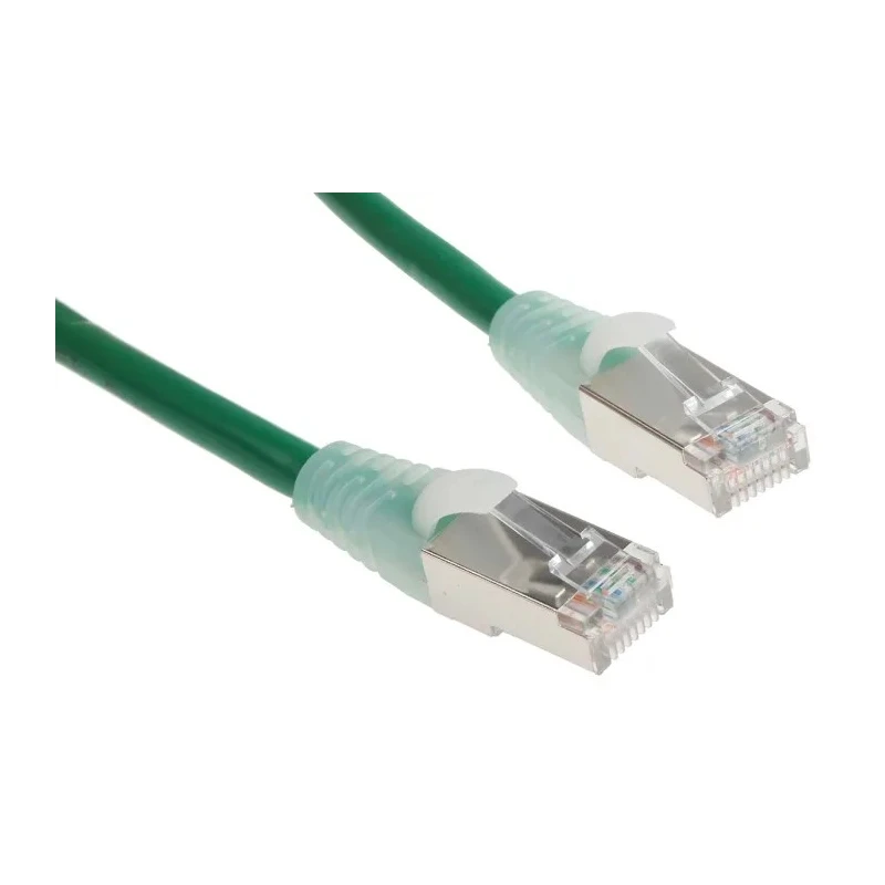 RS PRO Cat5e Ethernet Cable 3 m Green RJ45 Male to RJ45 Male F/UTP PVC 557-313