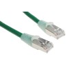 RS PRO Cat5e Ethernet Cable 3 m Green RJ45 Male to RJ45 Male F/UTP PVC 557-313