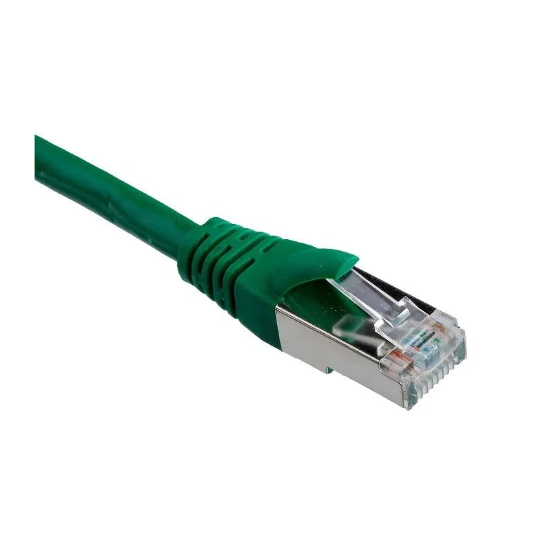 RS PRO Cat5e Ethernet Cable 3 m Green RJ45 Male to RJ45 Male F/UTP PVC 557-313