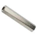HIROSUGI Brass Hex Standoff M3 Thread Size, 15 mm Length, Nickel Finish ASB-315E