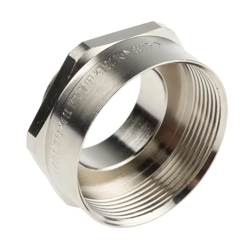 Lapp Cable Gland Adapter Nickel Plated Brass M32 Exterior Thread M40 Interior Thread SKINDICHT ME Series 52104584