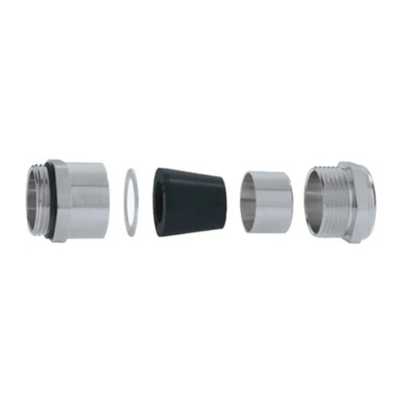 Lapp Skindicht Series 5 Cable Gland Kit M16, 50 Pieces, Brass Cone, Compression Screw, Sealing Cone 52105450 & 52032615