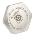 Lapp M32 Thread Nickel Plated Brass Cable Gland Blanking Plug 22mm Diameter 52103113