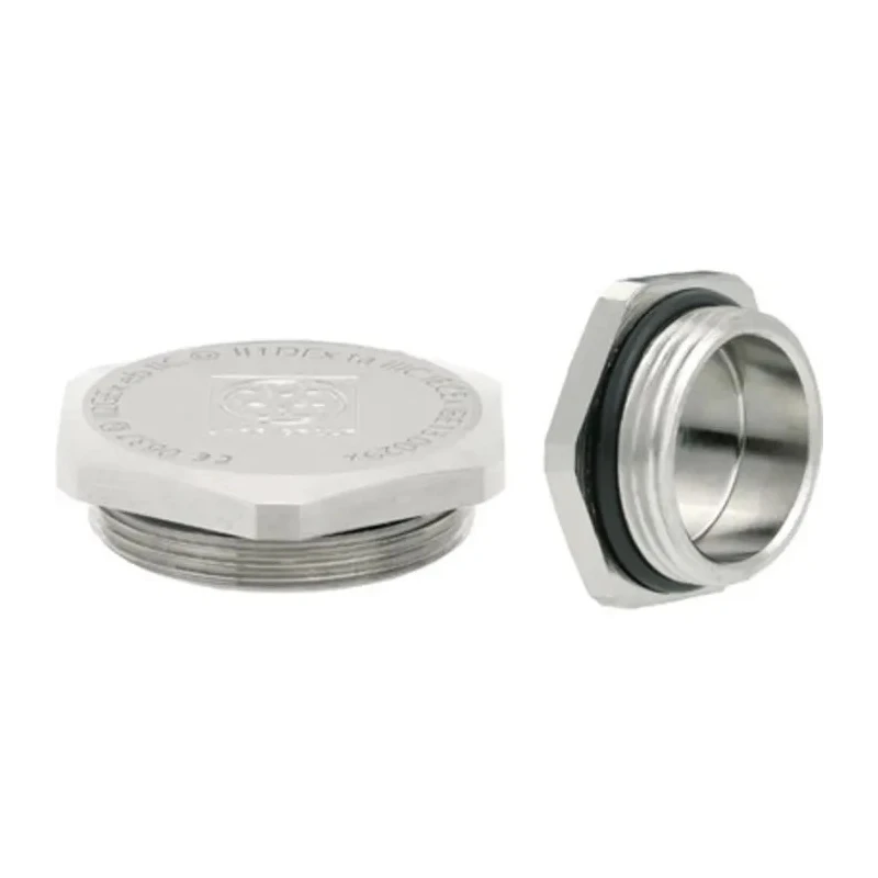 Lapp M32 Thread Nickel Plated Brass Cable Gland Blanking Plug 22mm Diameter 52103113