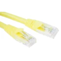 RS PRO Cat6 Ethernet Cable Unshielded Unscreened Low Smoke Zero Halogen Jacket Yellow 1 m Cat6