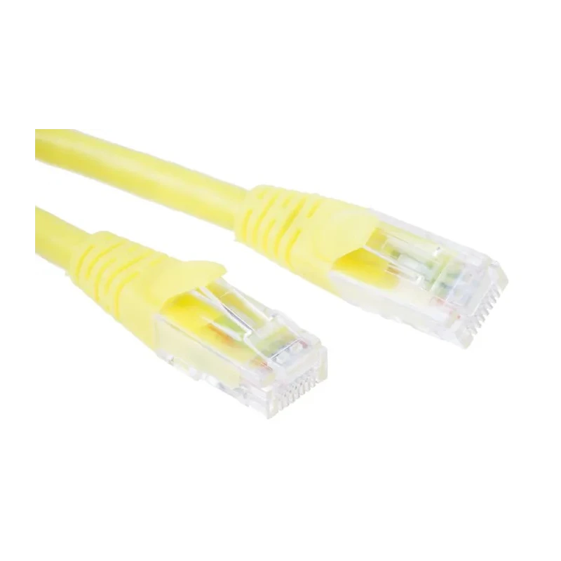 RS PRO Cat6 Ethernet Cable Unshielded Unscreened Low Smoke Zero Halogen Jacket Yellow 1 m Cat6