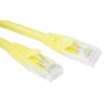 RS PRO Cat6 Ethernet Cable Unshielded Unscreened Low Smoke Zero Halogen Jacket Yellow 1 m Cat6