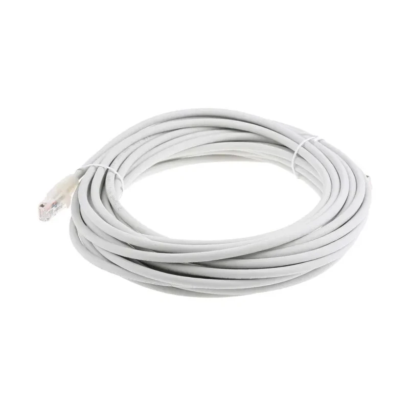 RS PRO Cat5e Ethernet Cable 10 m Grey RJ45 Male to RJ45 Male U/UTP Low Smoke Zero Halogen 557-492