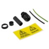 RS PRO Trace Heating Termination Kit 130 mm x 130 mm x 75 mm, Minimum Operating Temperature -35°C 665-7472