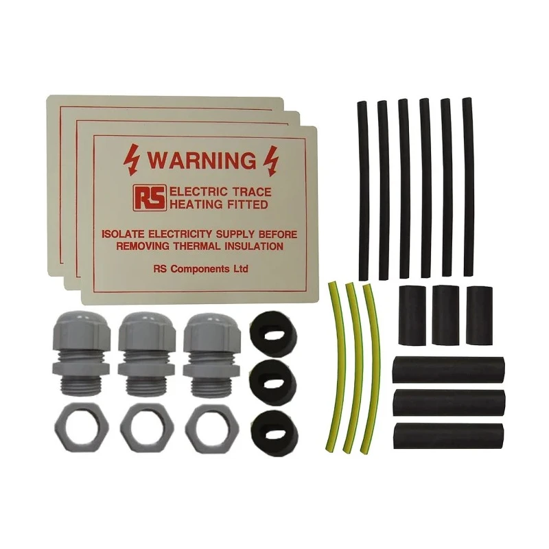 RS PRO Self-Regulating Trace Heating Kit 500V AC 12W per Metre 100m Length Polyolefin Sheath 665-7494