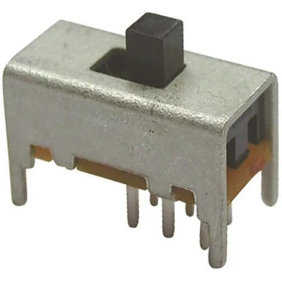Nidec Components PCB Slide Switch DPDT Latching 30V DC 300mA MFS201N-19-Z