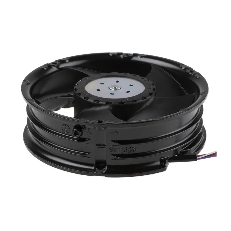ebm-papst 6300 TD - S-Force Series Compact DC Axial Fan 12V DC 40W 600 m³/h 5500 RPM Ball Bearing IP54 
