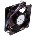 ebm-papst 4100 NH7 S-Force Series Axial Fan 24V DC 90W 500 m³/h 119mm x 119mm x 38mm 4114N/2H7P