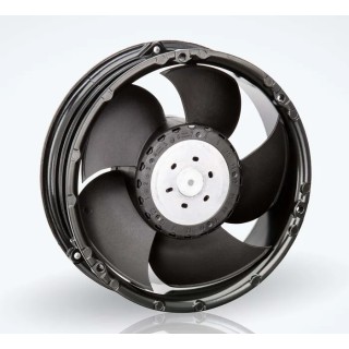 ebm-papst 6300 TD S-Force Series Axial Fan 24V DC 600 m³/h 41 W IP20 171.5mm x 171.5mm x 51mm