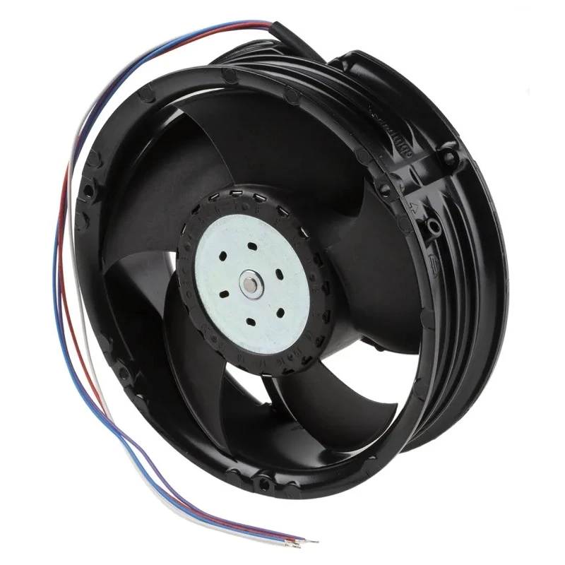ebm-papst 6300 TD S-Force Series Axial Fan 24V DC 600 m³/h 41 W IP20 171.5mm x 171.5mm x 51mm 