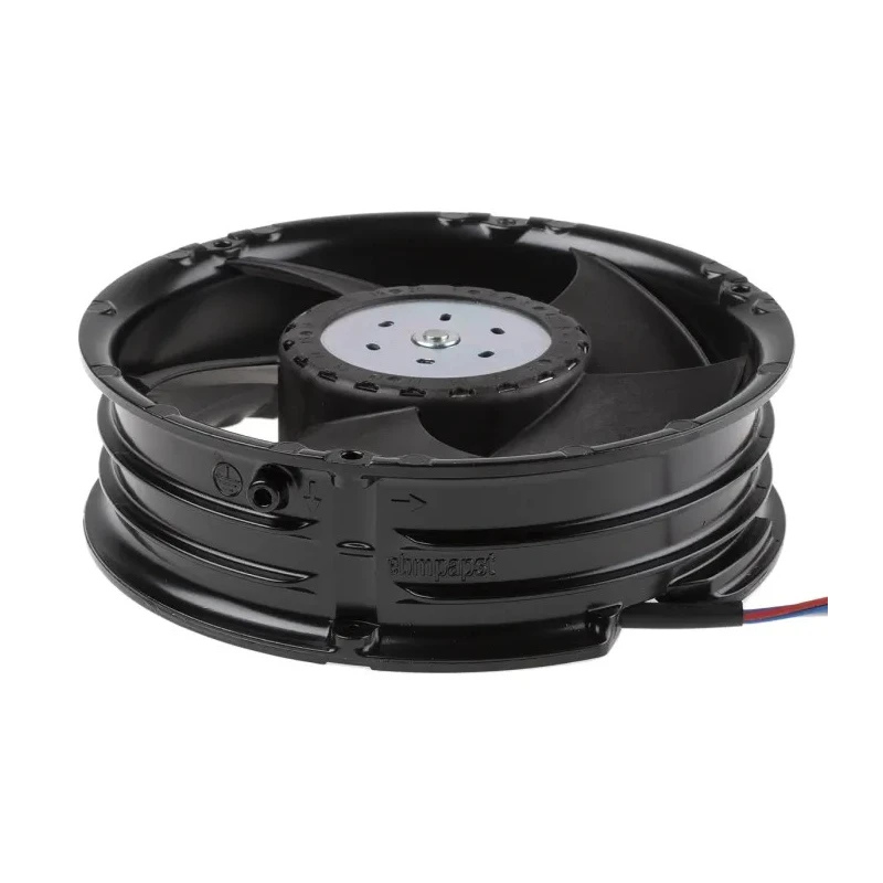 ebm-papst 6300 TD S-Force Series Axial Fan 24V DC 600 m³/h 41 W IP20 171.5mm x 171.5mm x 51mm 