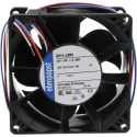 ebm-papst 8200 J Series Axial Fan 24V DC 26W Power 190 m³/h Air Flow IP68 Rated 80mm x 80mm x 38mm Dimensions 
