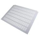 RS PRO Grey Steel Ventilated Top Cover 423 mm Length x 350 mm Width 665-7703
