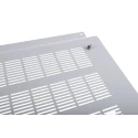 RS PRO Grey Steel Ventilated Top Cover 423 mm Length x 350 mm Width 665-7703