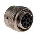 Souriau Sunbank by Eaton UTO Straight 8 Way Cable MIL Spec Circular Connector Female Contacts Shell Size 12 UT06128SH