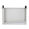 RS PRO 1U 19 Inch Rack Mount Case Ventilated Aluminium Steel Chassis 250mm Depth 483mm Width 44mm Height 665-7677