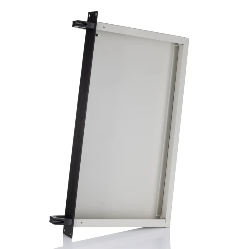 RS PRO 1U 19 Inch Rack Mount Case Ventilated Aluminium Steel Chassis 250mm Depth 483mm Width 44mm Height 665-7677