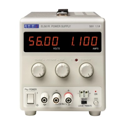 Aim-TTi Digital Bench Power Supply, 1-Output 0 V AC to 56V, 60W, 1.1A Max EL561R
