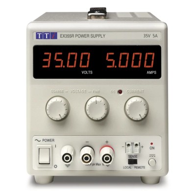 Aim-TTi Digital Bench Power Supply 1-Output 0 V AC to 35 V, 175 W, 5 A Max EX355R