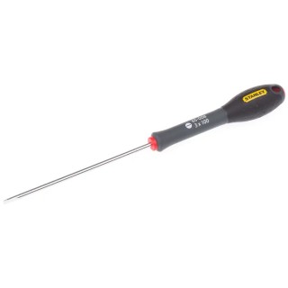 Stanley Standard Screwdriver with 100 mm Chrome Vanadium Steel Blade, Insulated Plastic Handle, Ergonomic Grip 1-65-008