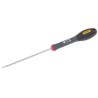 Stanley Standard Screwdriver with 100 mm Chrome Vanadium Steel Blade, Insulated Plastic Handle, Ergonomic Grip 1-65-008