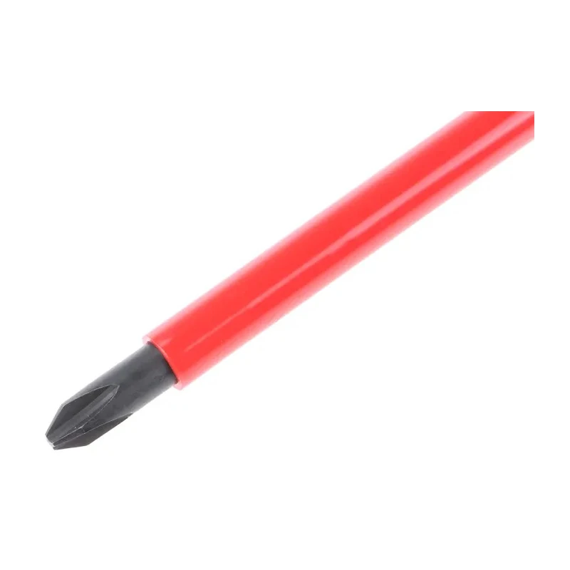 Stanley Insulated Screwdriver PH2 Tip 125 mm Blade Chrome Vanadium Steel VDE 1000V Approved 1-65-416