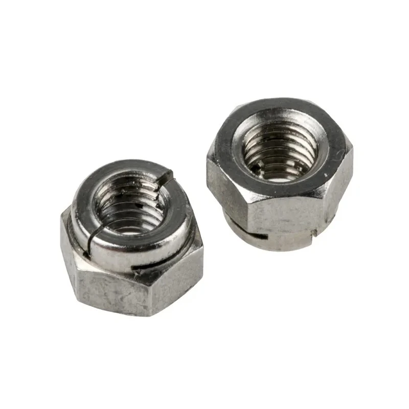 RS PRO Plain Stainless Steel Aerotight Locknut M5, 316/A4 Stainless Steel, 8mm Hex Size 665-5603