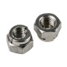 RS PRO Plain Stainless Steel Aerotight Locknut M5, 316/A4 Stainless Steel, 8mm Hex Size 665-5603