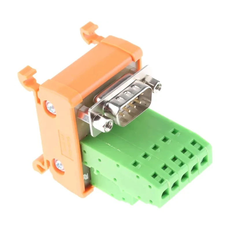 RS PRO 9-Contact Male Interface Module D-Sub Connector DIN Rail Mount 1.5A 665-9699