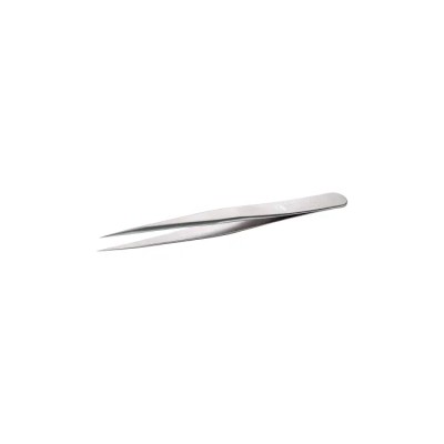 ideal-tek 110mm Stainless Steel Short, Very Sharp Tweezer 3C.SA