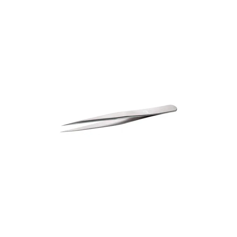 ideal-tek 110mm Stainless Steel Short, Very Sharp Tweezer 3C.SA