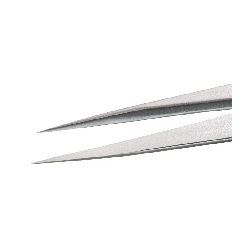 ideal-tek 110mm Stainless Steel Short, Very Sharp Tweezer 3C.SA