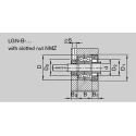 Bosch Rexroth Pillow Block Bearing Steel Material with 42mm Centre Height and Model R1591 120 20