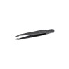 ideal-tek 115mm Polyvinyl Fluoride Fine ESD Safe Tweezer 707.SV.ITR