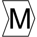 HellermannTyton Helagrip Pre-Printed Slide-On Cable Marker, Black Legend "M", PVC Material, 1mm-3mm Cable 901-10412