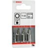 Bosch Screwdriver Bit T15, 1/4 in Hex Drive, 25 mm Overall Length 2607001607