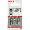 Bosch 1/4 in Tip Hex Drive Screwdriver Bit Set 25 mm Overall Length 3-Piece 2607001468