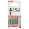 Bosch Screwdriver Bit Set, 1/4 in Drive Size, 8 mm Blade Width, 25 mm Overall Length, 3-Piece 2607001471