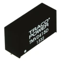 TRACOPOWER DC/DC Converter, 15V DC Output, 34mA, 24V DC Input, 1W Power, Through Hole, Max Temp 85°C, Min Temp TMV 2415D