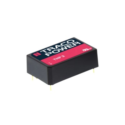 TRACOPOWER DC/DC Converter THP 3-7211, 5V DC Output, 600mA, 160V DC Max Input, 3W Power, PCB Mount, 85°C Max Temperature
