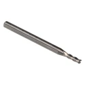 Dormer End Mill 2 mm Cutter Diameter Solid Carbide 3 mm Shank 6 mm Cut Length S9042.0